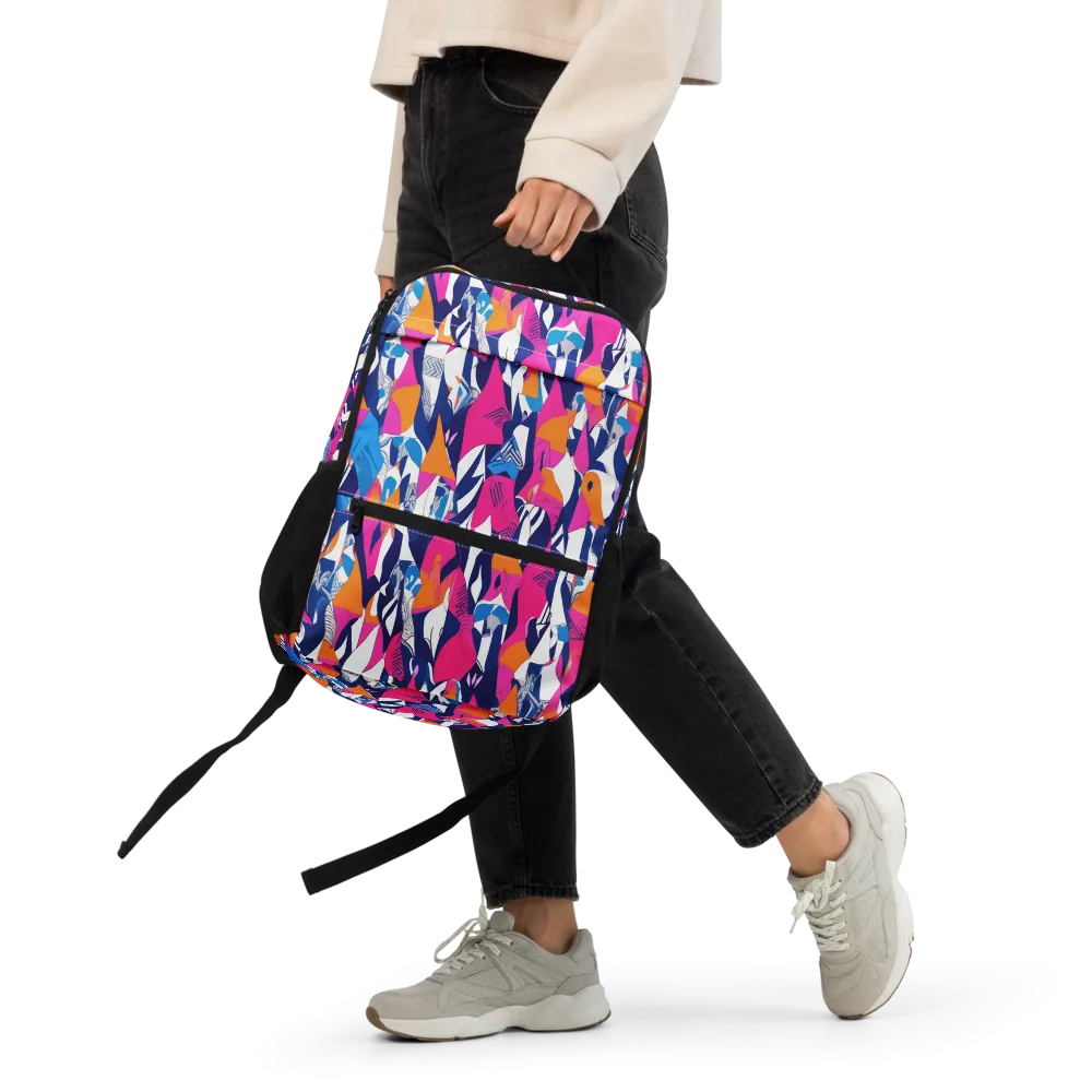 Neon Couture on Utility Backpack — Front