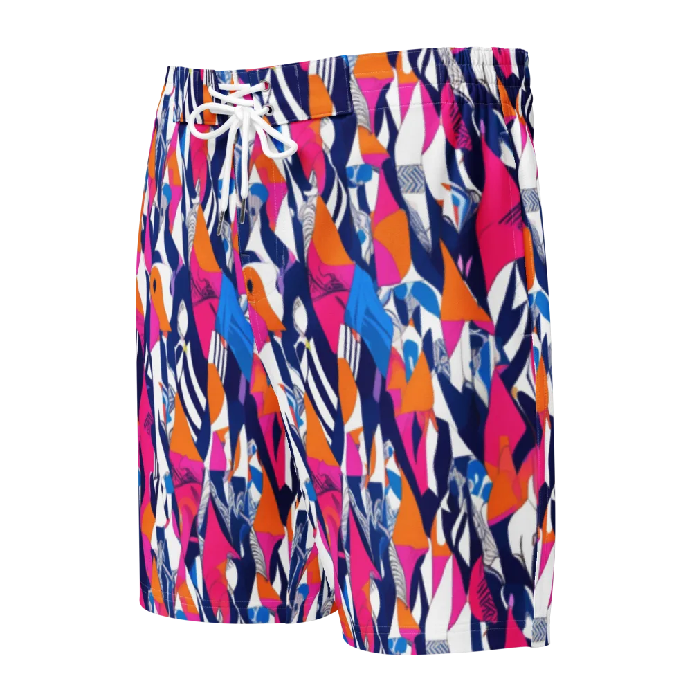 Neon Couture on Men's Board Shorts — Front