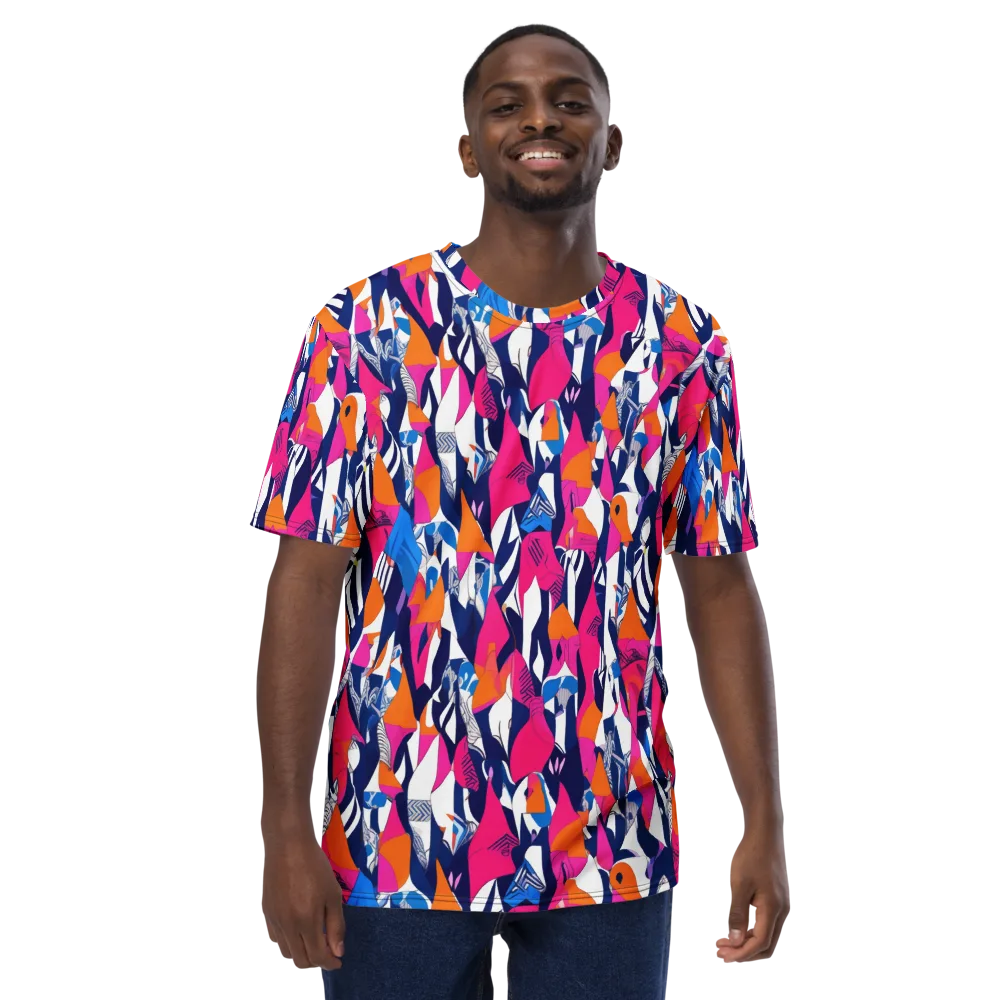 Neon Couture on Men's Crew Neck T-Shirt — Front