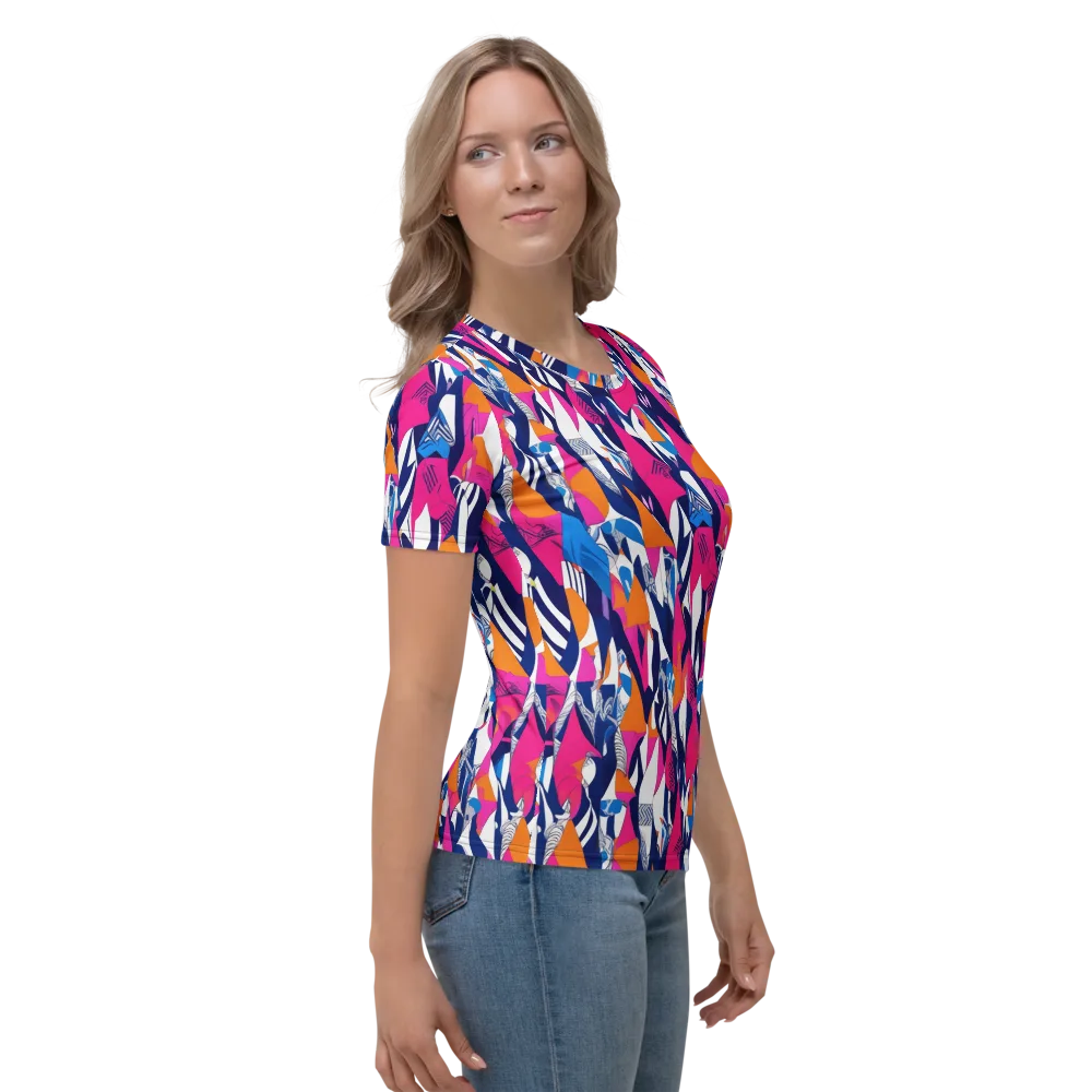 Neon Couture on Women's Crew Neck T-Shirt — Right