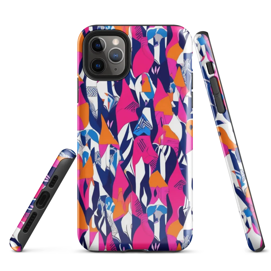 Neon Couture on Tough Case for iPhone® — Front