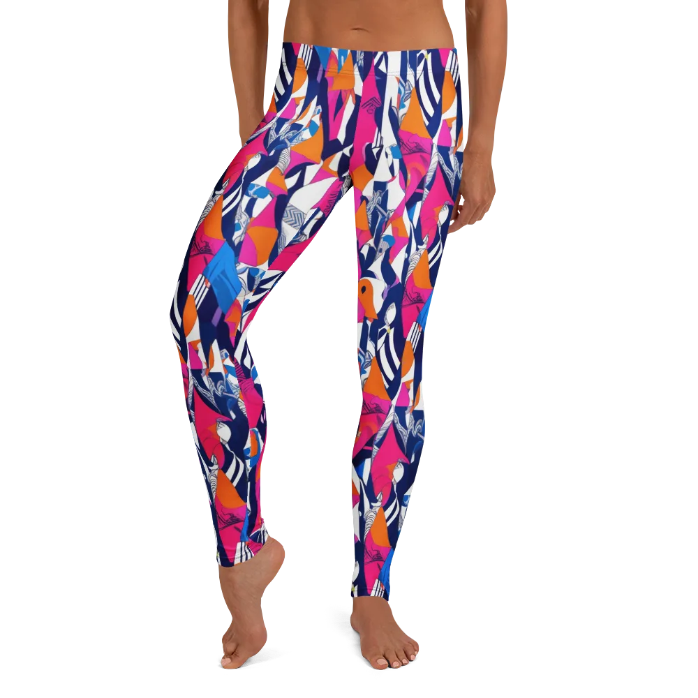 Neon Couture on Leggings — Front