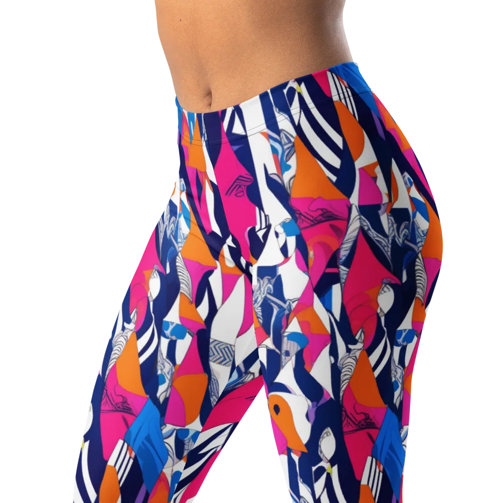 Neon Couture on Leggings — Left Front