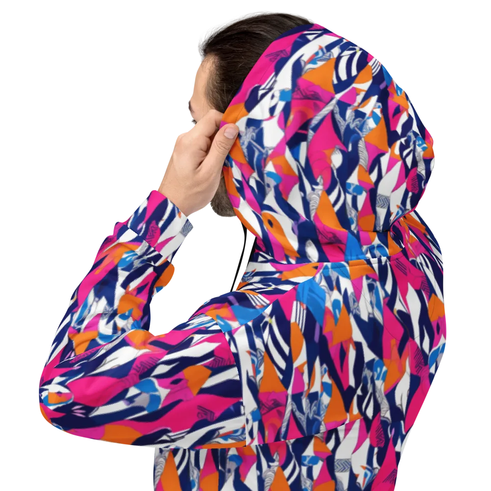 Neon Couture on Hoodie — Back