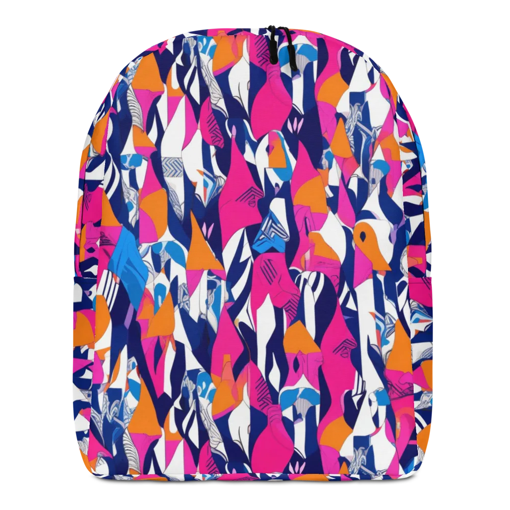 Neon Couture on Minimalist Backpack — Front