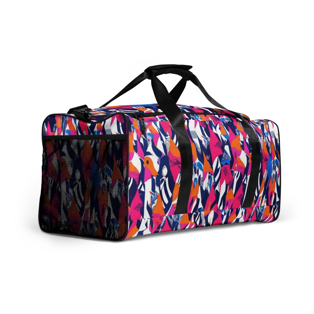 Neon Couture on Duffle Bag — Right Front