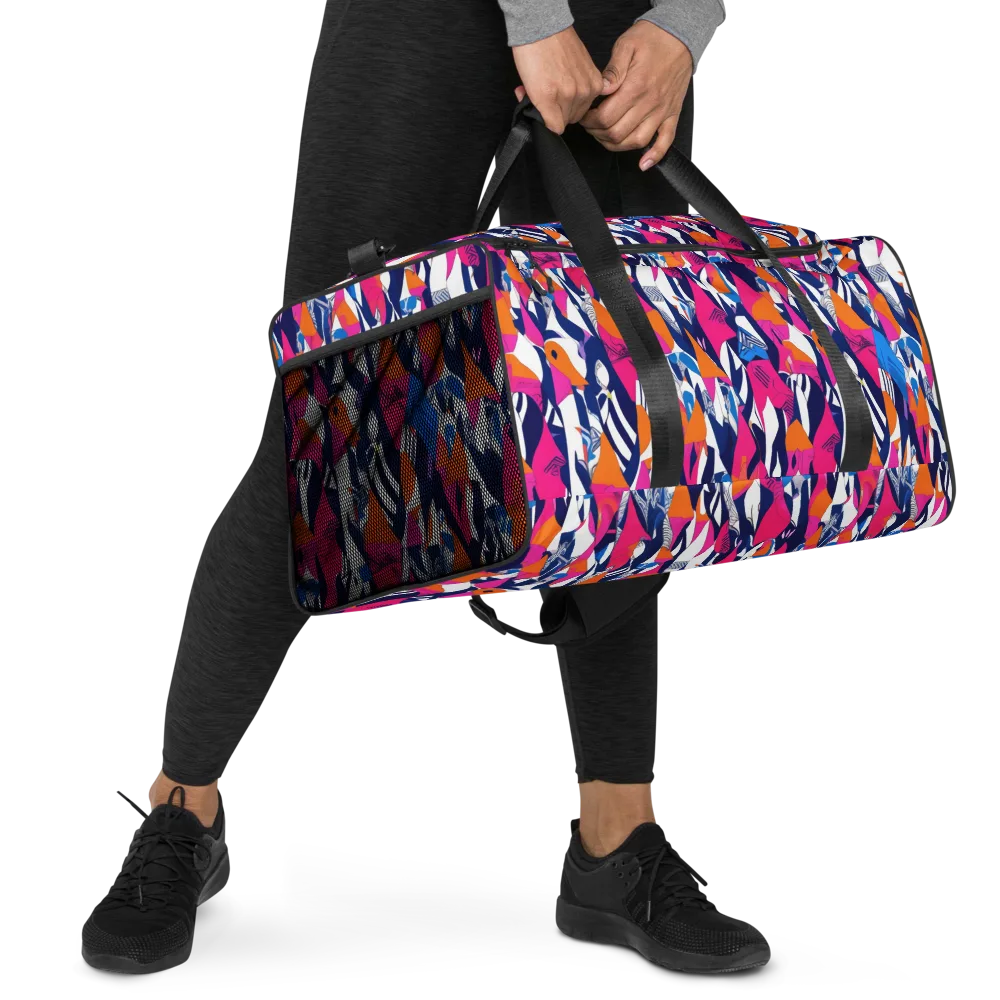 Neon Couture on Duffle Bag — Right Front