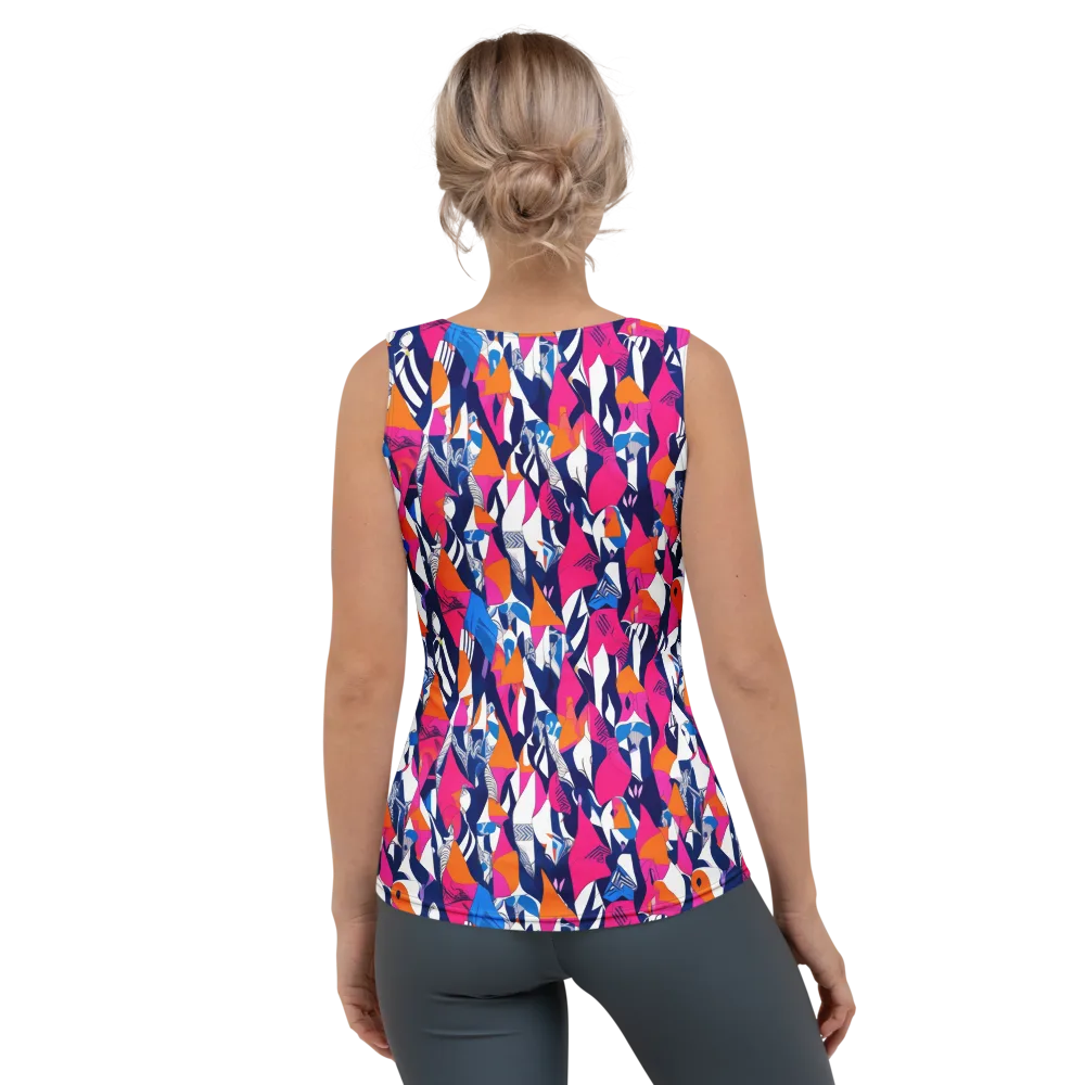 Neon Couture on Women's Tank Top — Back