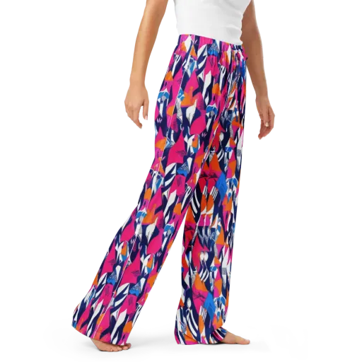 Neon Couture on a Women's Pajama Pants
