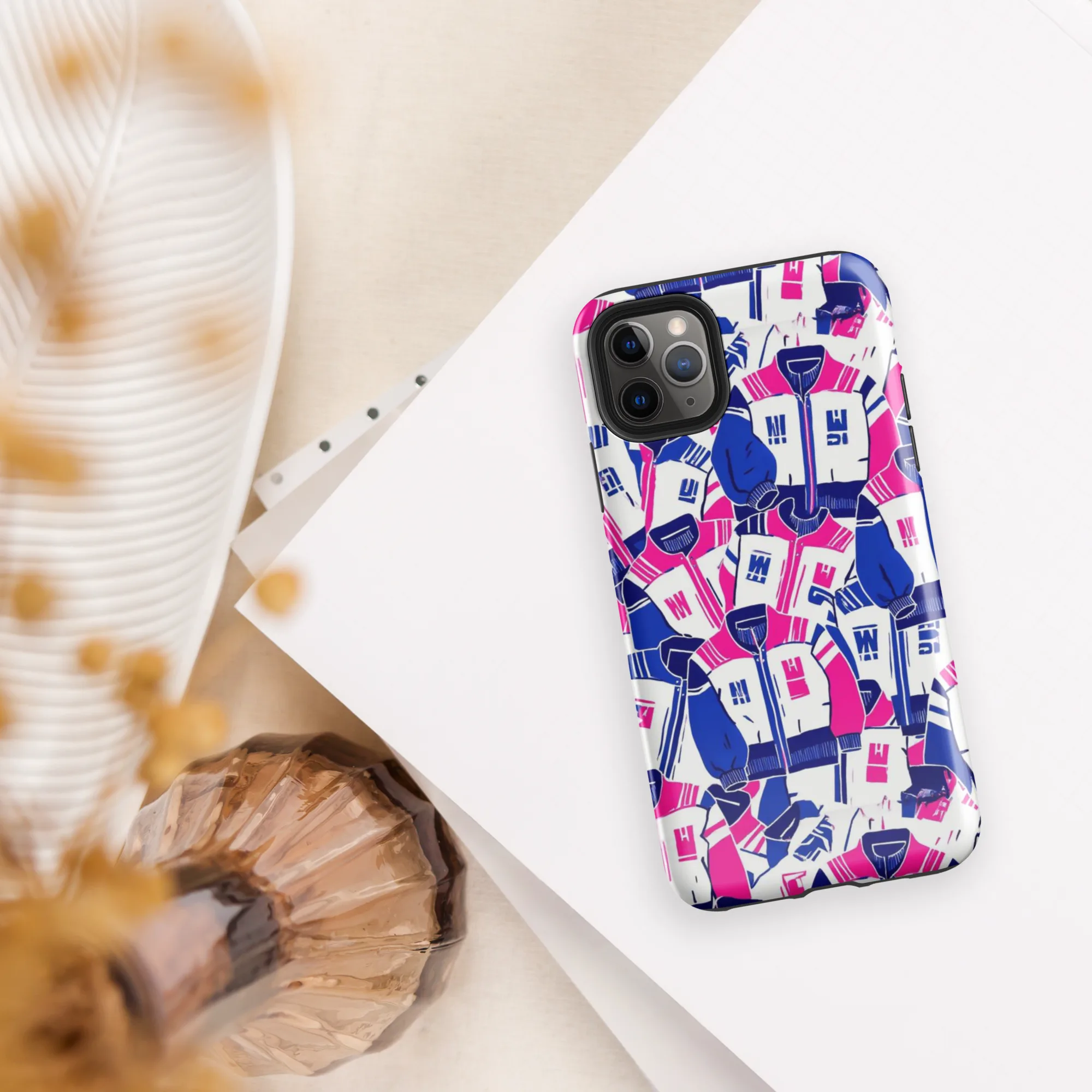 Midnight Letterman on Tough Case for iPhone® — Front