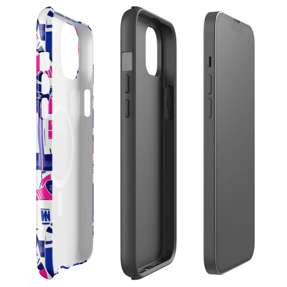 Midnight Letterman on MagSafe Tough Case for iPhone® — Front
