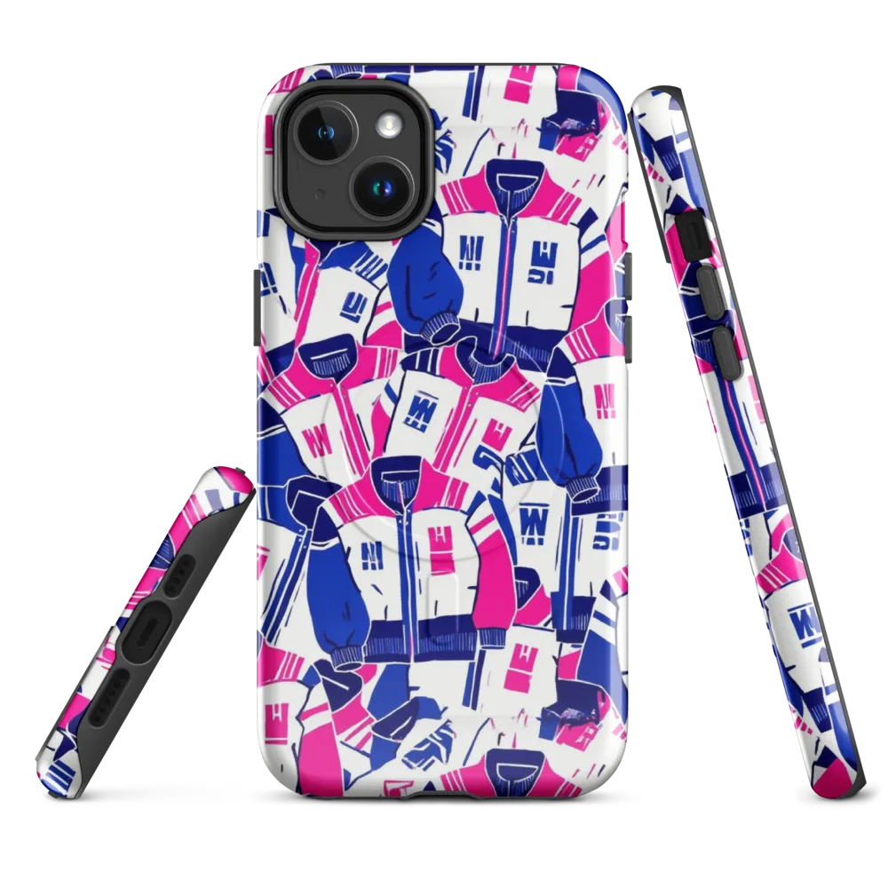 Midnight Letterman on MagSafe Tough Case for iPhone® — Front