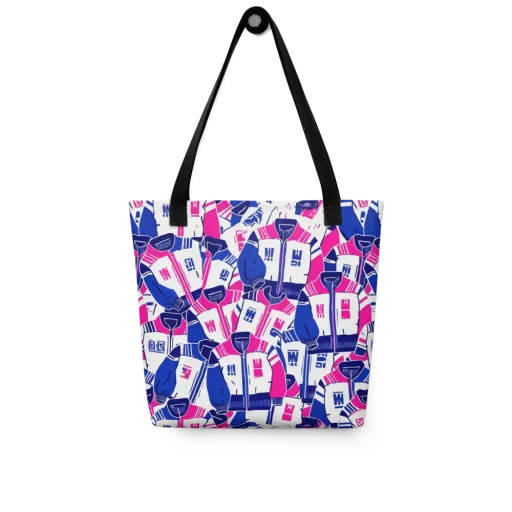 Midnight Letterman on a Tote Bag