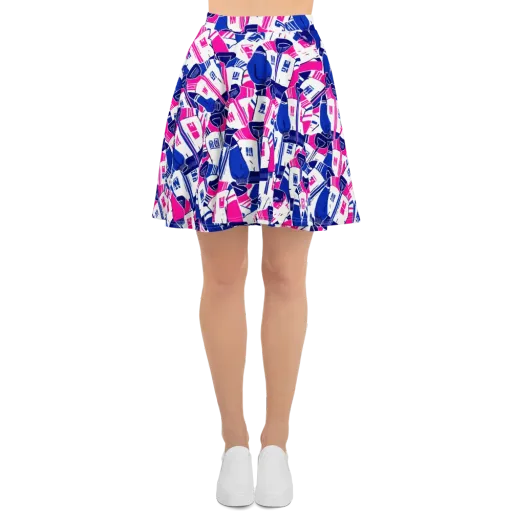 Midnight Letterman on a Skater Skirt