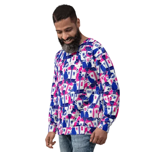 Midnight Letterman on a Sweatshirt