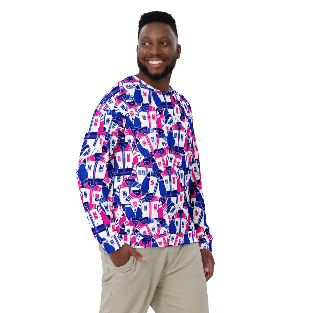 Midnight Letterman on Sweatshirt — Front