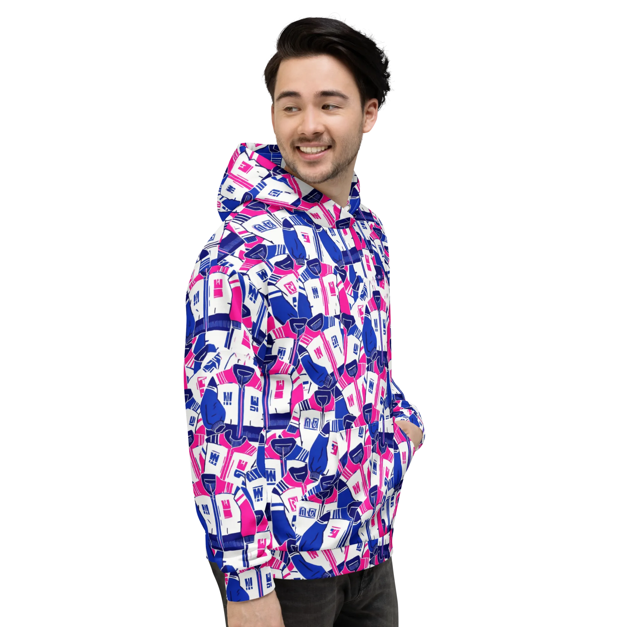 Midnight Letterman on Hoodie — Right