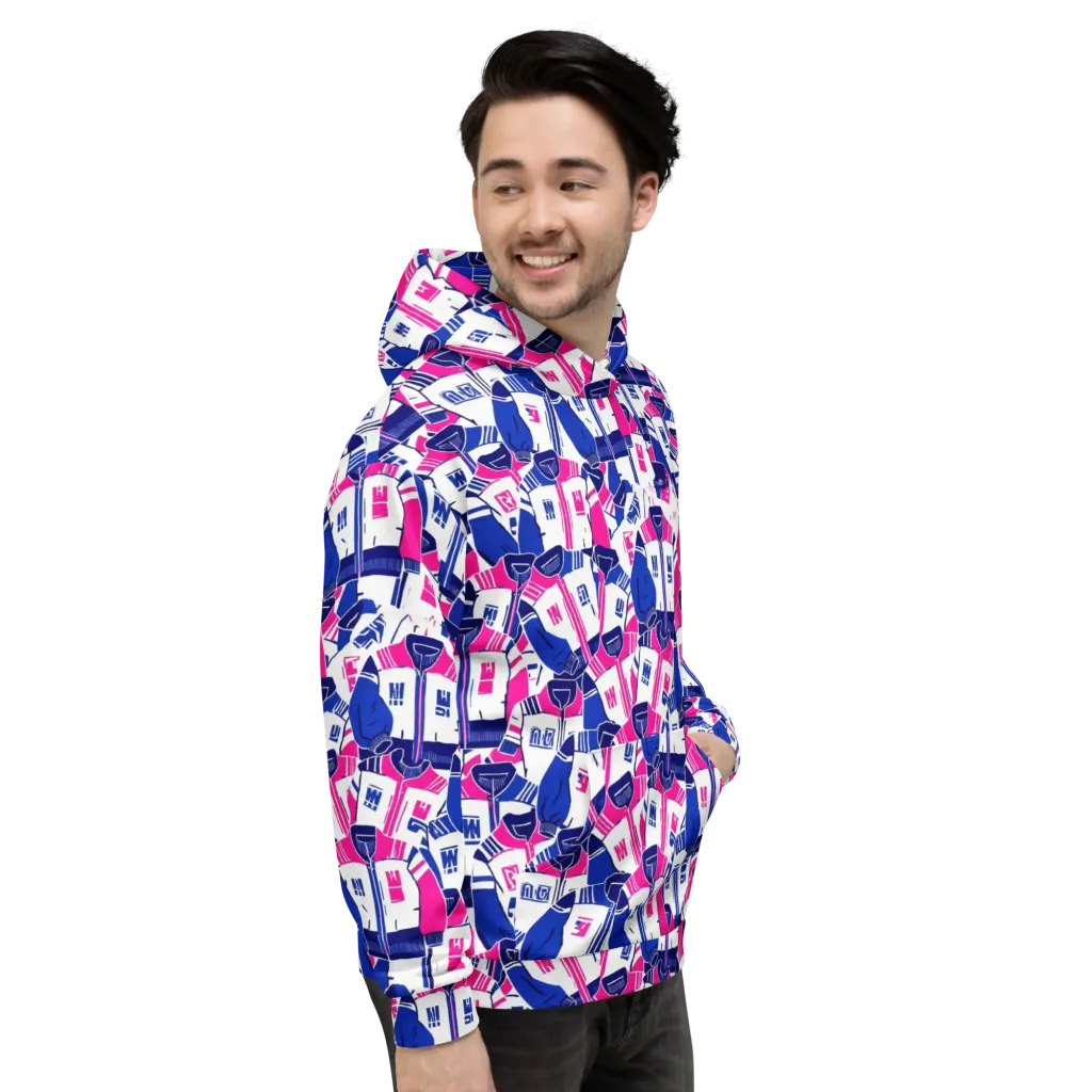 Midnight Letterman on Hoodie — Right