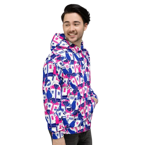 Midnight Letterman on a Hoodie