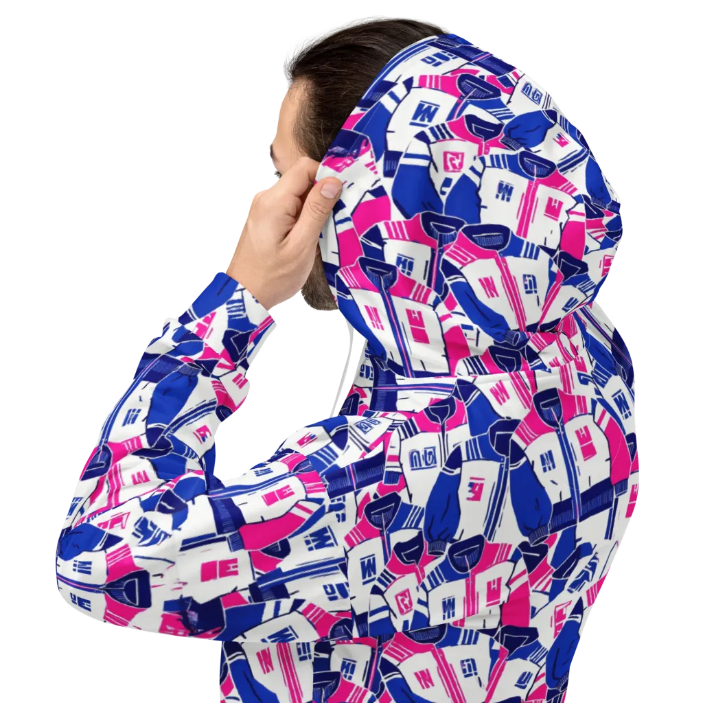 Midnight Letterman on Hoodie — Back