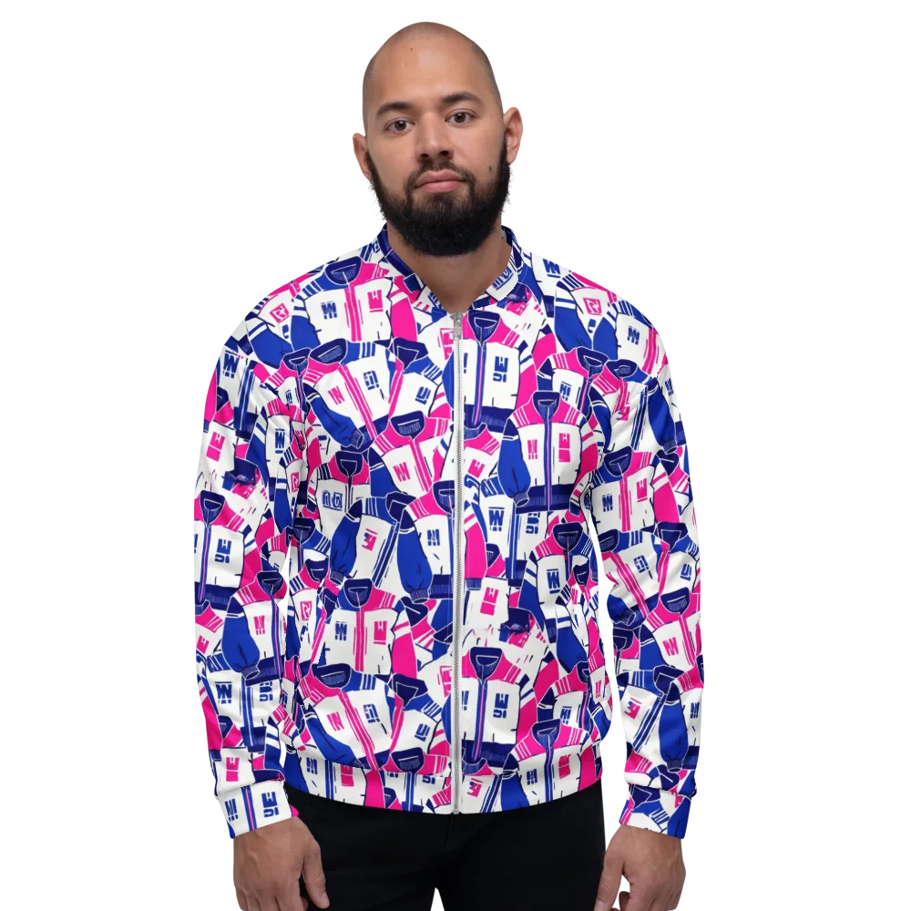Midnight Letterman on Bomber Jacket — Front