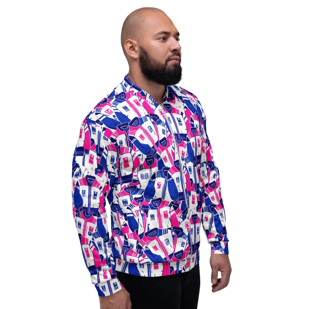 Midnight Letterman on Bomber Jacket — Right