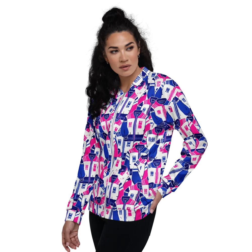 Midnight Letterman on Bomber Jacket — Left