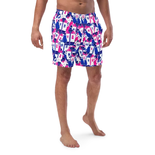 Midnight Letterman on a Swim Trunks