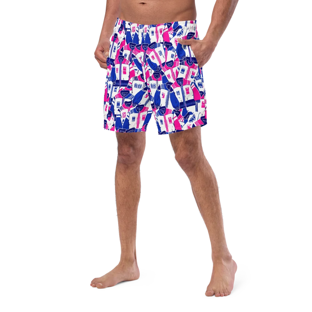 Midnight Letterman on Swim Trunks — Left Front
