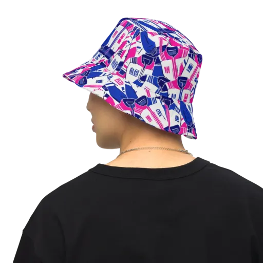 Midnight Letterman on a Reversible Bucket Hat