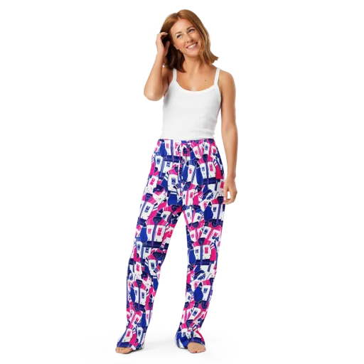 Midnight Letterman on a Women's Pajama Pants
