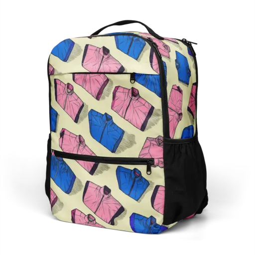 Puffer Parade on a Utility Backpack