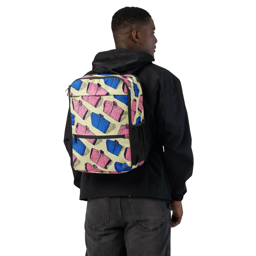 Puffer Parade on Utility Backpack — Back