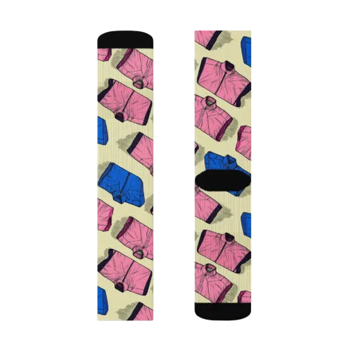 Puffer Parade on a Socks