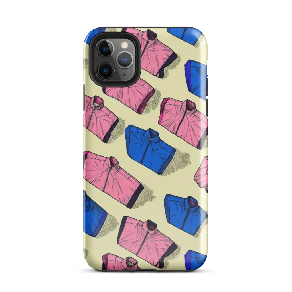 Puffer Parade on Tough Case for iPhone® — Front