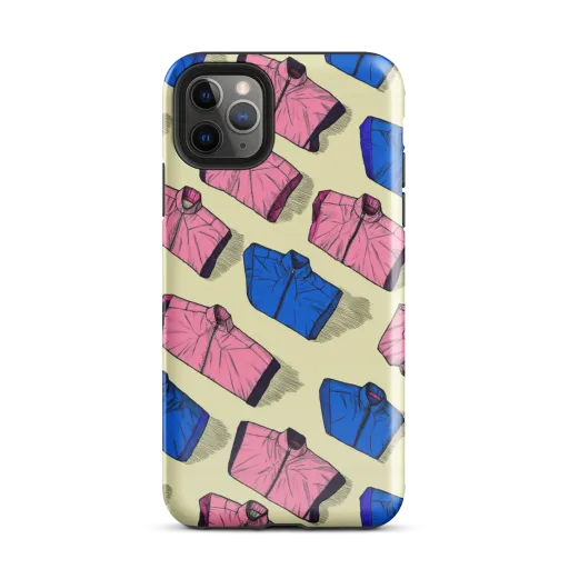 Puffer Parade on a Tough Case for iPhone®