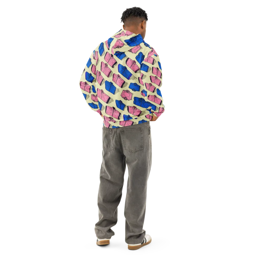 Puffer Parade on Cotton Hoodie — Back