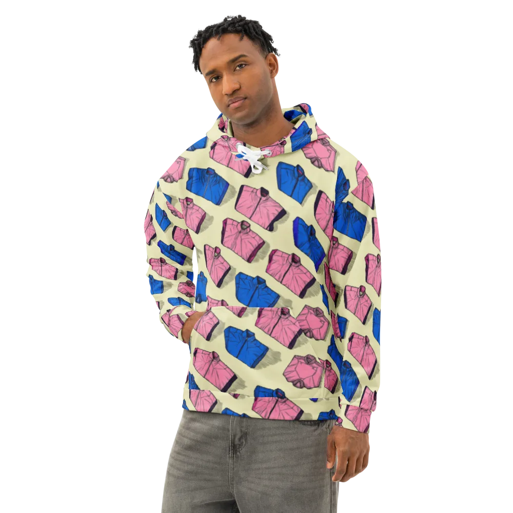 Puffer Parade on Cotton Hoodie — Left Front