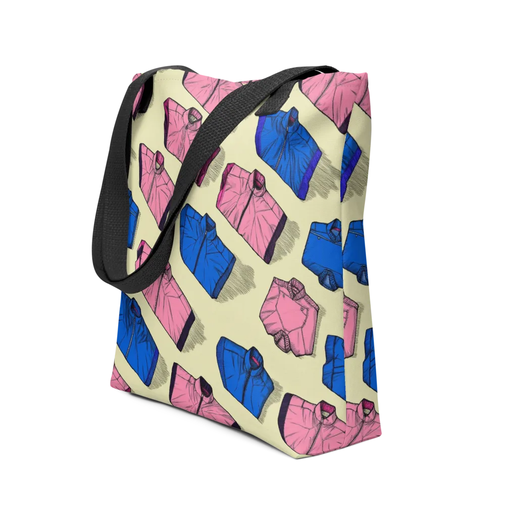 Puffer Parade on Tote Bag — Front