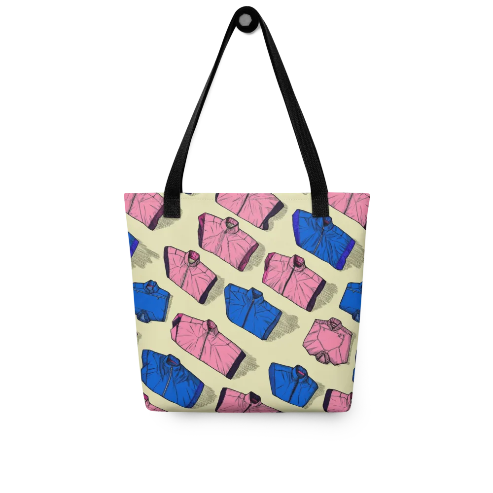 Puffer Parade on Tote Bag — Front