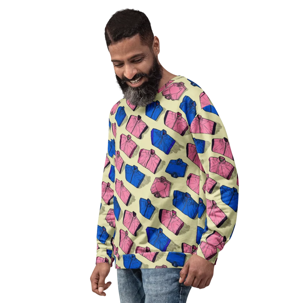 Puffer Parade on Sweatshirt — Left Front