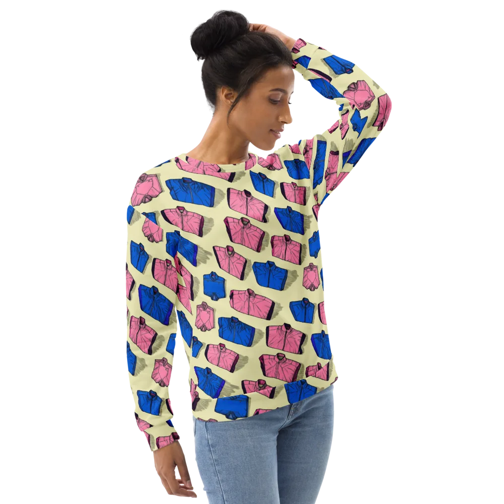 Puffer Parade on Sweatshirt — Right Front