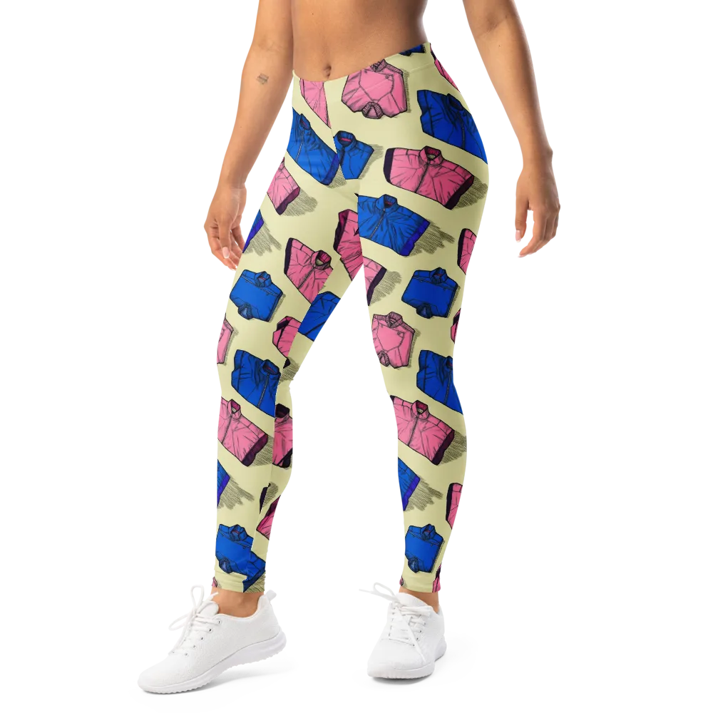 Puffer Parade on Leggings — Left Front