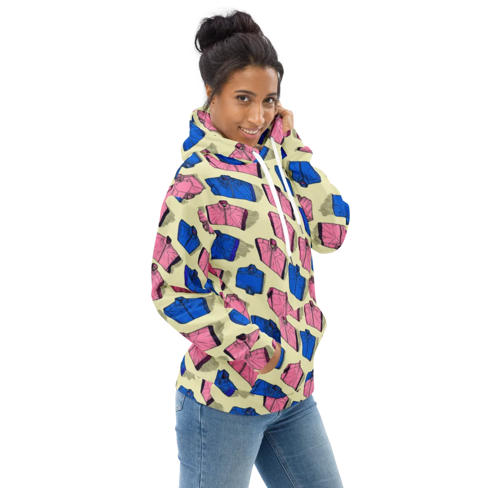 Puffer Parade on Hoodie — Right