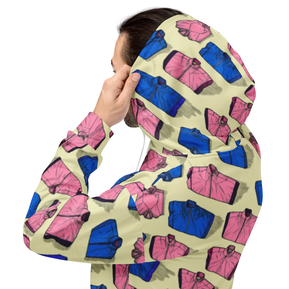 Puffer Parade on Hoodie — Back