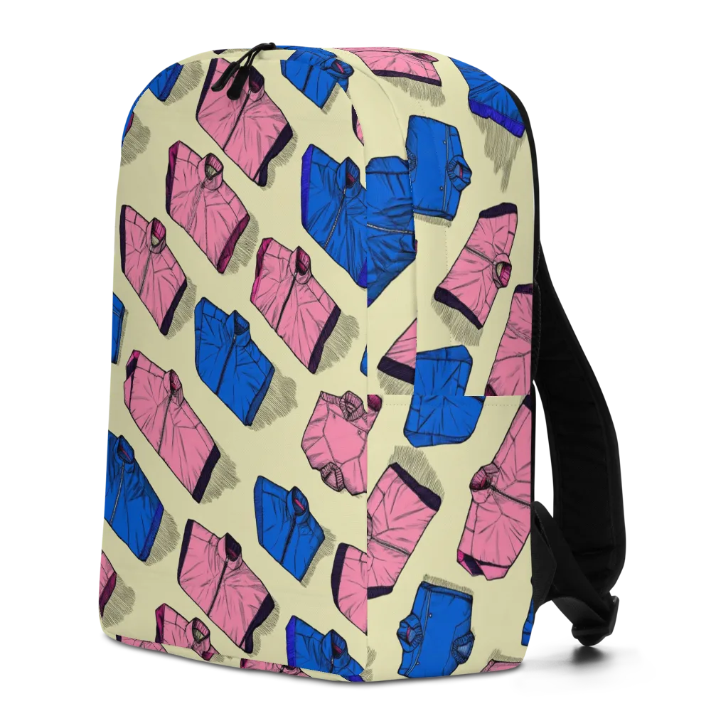 Puffer Parade on Minimalist Backpack — Left