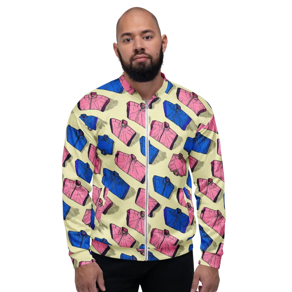 Puffer Parade on Bomber Jacket — Front