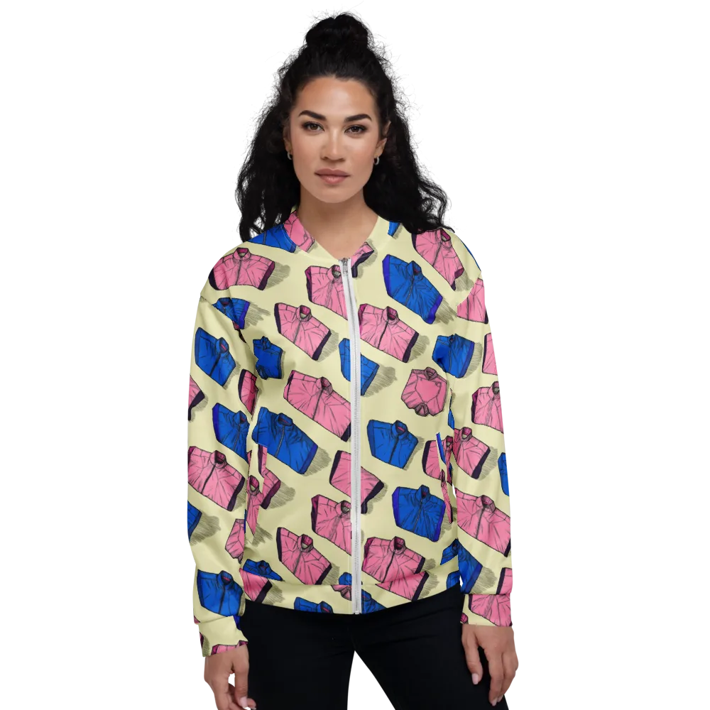 Puffer Parade on Bomber Jacket — Front