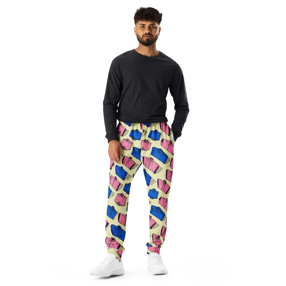 Puffer Parade on Men's Joggers — Front