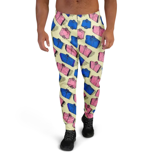 Puffer Parade on a Men's Joggers